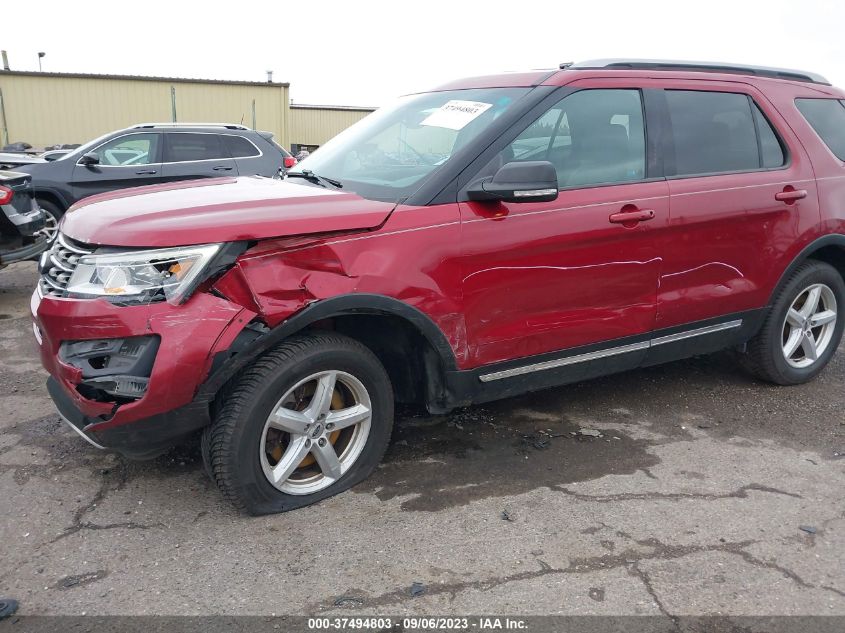 2016 FORD EXPLORER XLT - 1FM5K8DH7GGD01053