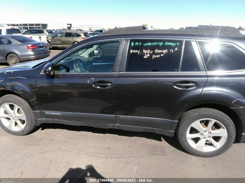 2013 SUBARU OUTBACK 2.5I PREMIUM - 4S4BRCCC7D3255976
