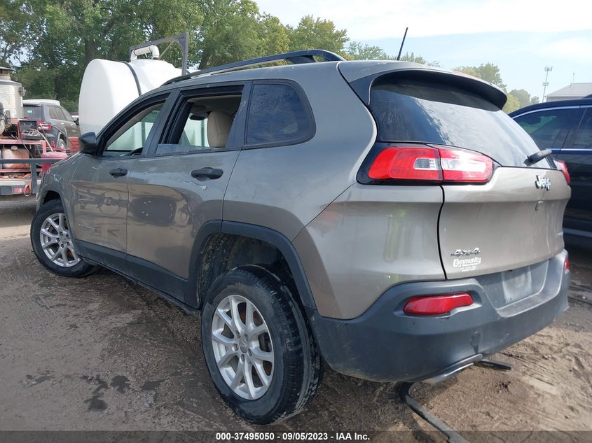 VIN 1C4PJMAS5HW633170 2017 JEEP CHEROKEE SPORT
