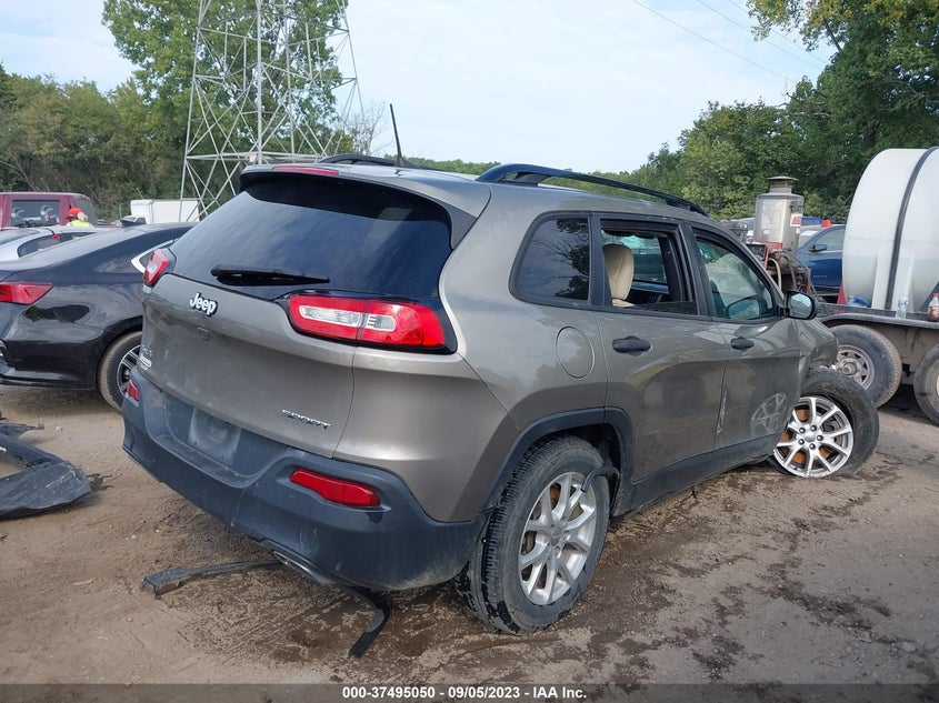 VIN 1C4PJMAS5HW633170 2017 JEEP CHEROKEE SPORT