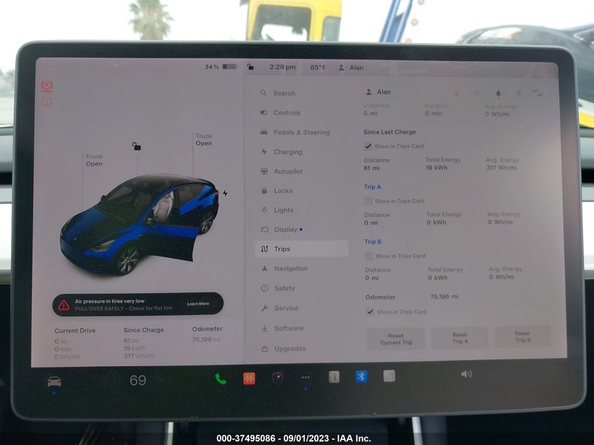 VIN 5YJYGDEE3LF056403 2020 TESLA MODEL Y LONG RANGE