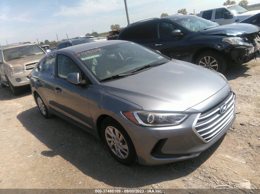VIN KMHD74LF4HU110134 2017 HYUNDAI ELANTRA SE