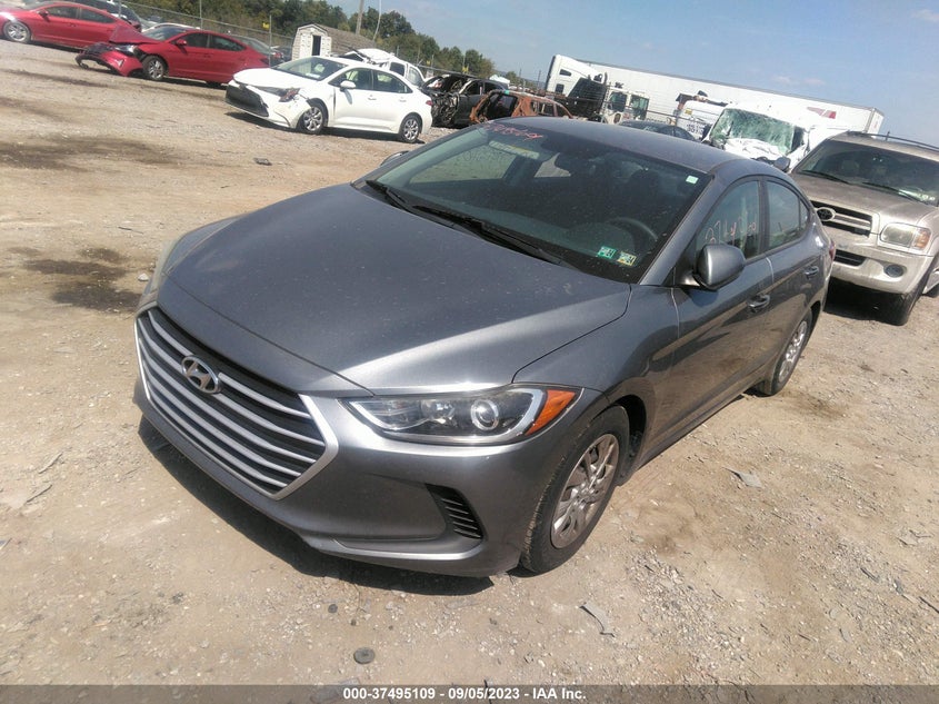 VIN KMHD74LF4HU110134 2017 HYUNDAI ELANTRA SE