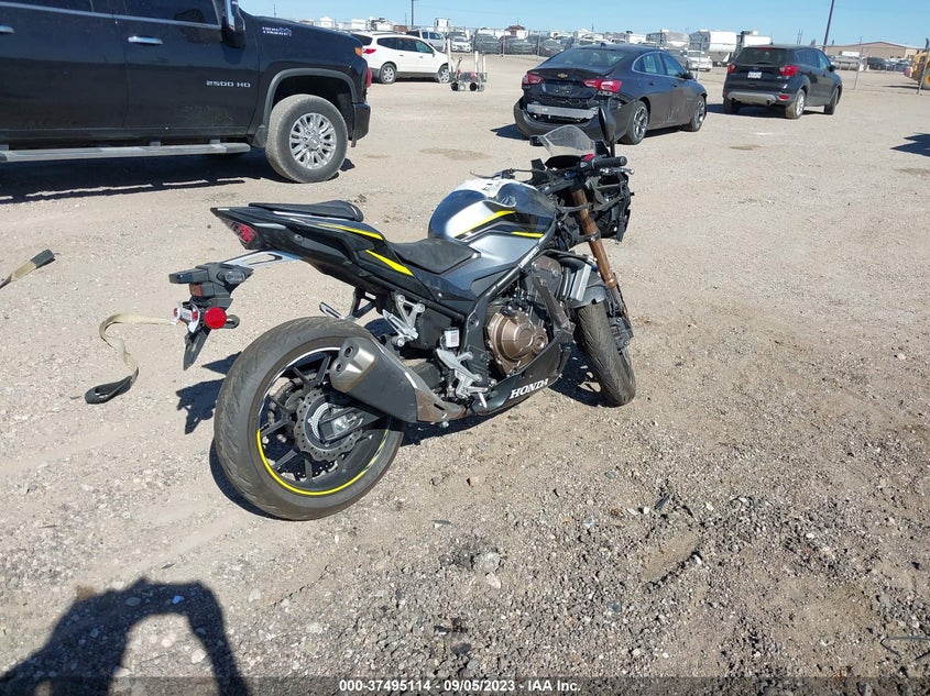 VIN MLHPC6257N5301647 2022 HONDA CBR500 RA