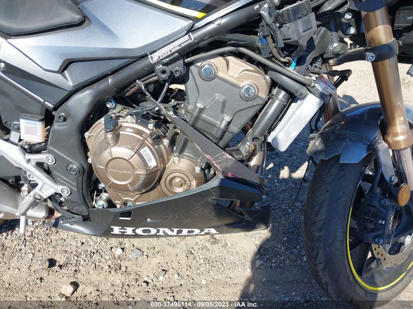 VIN MLHPC6257N5301647 2022 HONDA CBR500 RA
