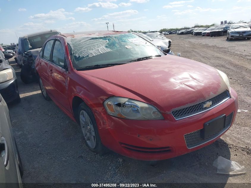 2013 CHEVROLET IMPALA LT - 2G1WG5E37D1194244