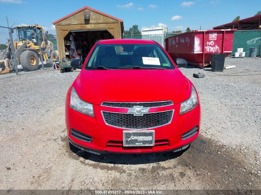 2014 CHEVROLET CRUZE LS - 1G1PB5SH6E7270575