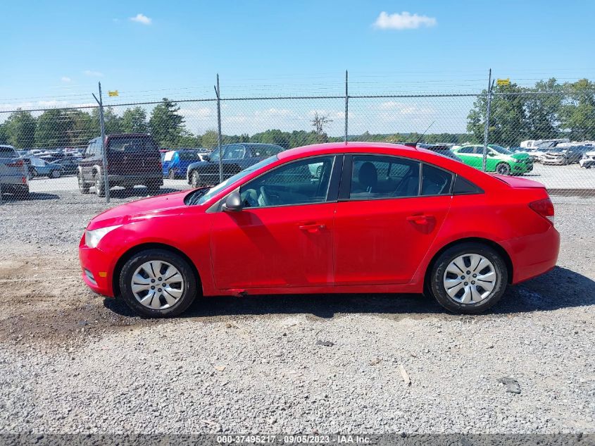 2014 CHEVROLET CRUZE LS - 1G1PB5SH6E7270575