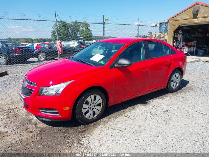 2014 CHEVROLET CRUZE LS - 1G1PB5SH6E7270575