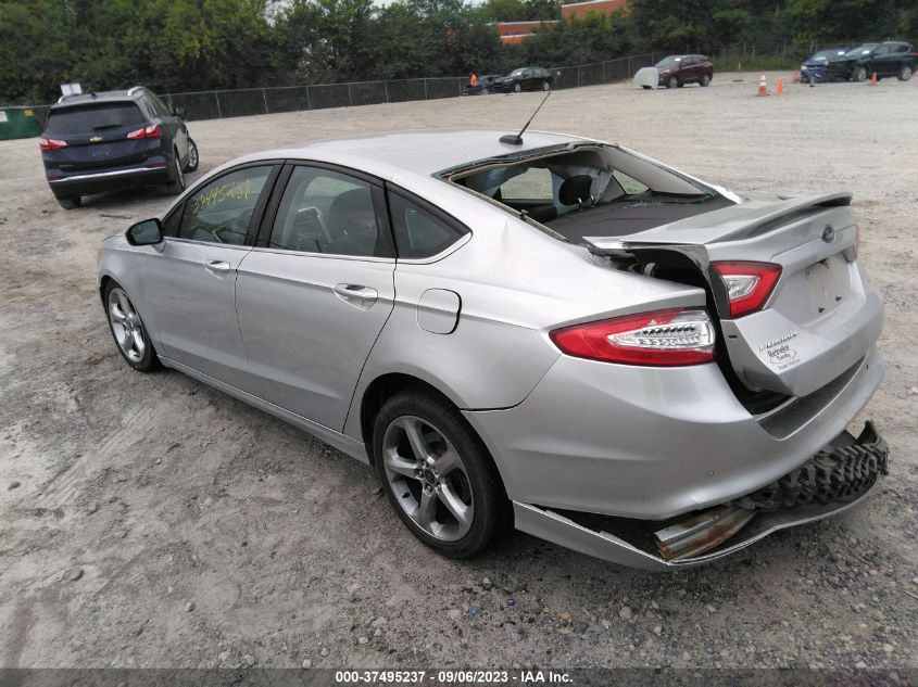 2015 FORD FUSION SE - 3FA6P0H71FR112537