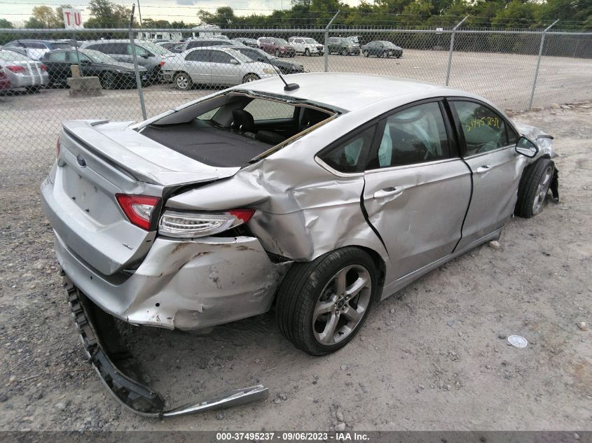 2015 FORD FUSION SE - 3FA6P0H71FR112537