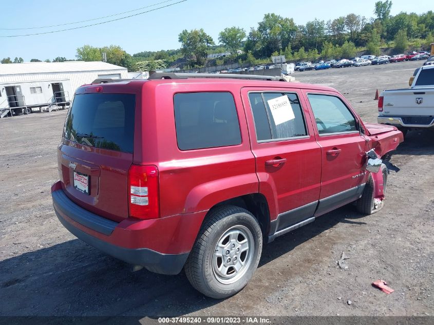 2015 JEEP PATRIOT SPORT 1C4NJRBB2FD393281