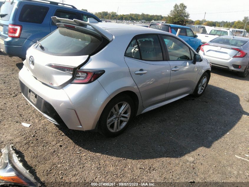 2019 TOYOTA COROLLA HATCHBACK SE/XSE JTNK4RBE6K3033723