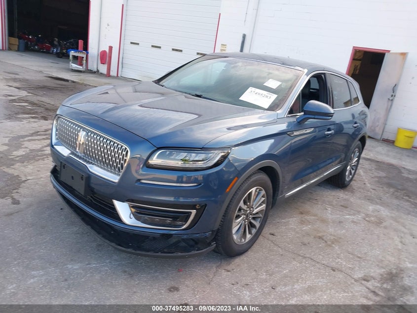 VIN 2LMPJ8K95KBL24102 2019 LINCOLN NAUTILUS SELECT