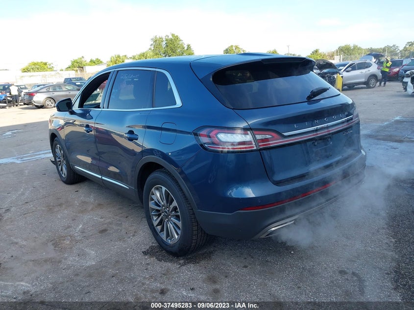 VIN 2LMPJ8K95KBL24102 2019 LINCOLN NAUTILUS SELECT