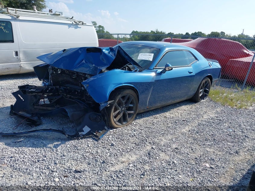 VIN 2C3CDZAG8MH533396 2021 DODGE CHALLENGER SXT