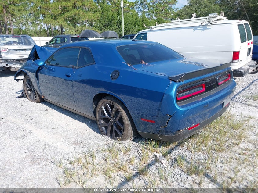VIN 2C3CDZAG8MH533396 2021 DODGE CHALLENGER SXT