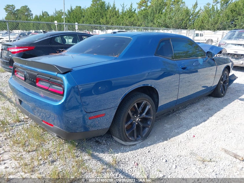 VIN 2C3CDZAG8MH533396 2021 DODGE CHALLENGER SXT