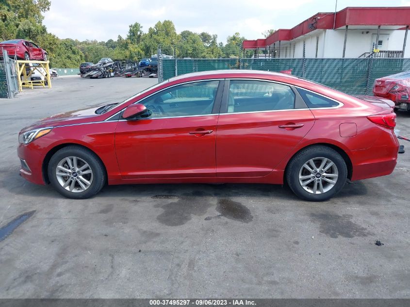 2016 HYUNDAI SONATA 2.4L SE - 5NPE24AF9GH314009