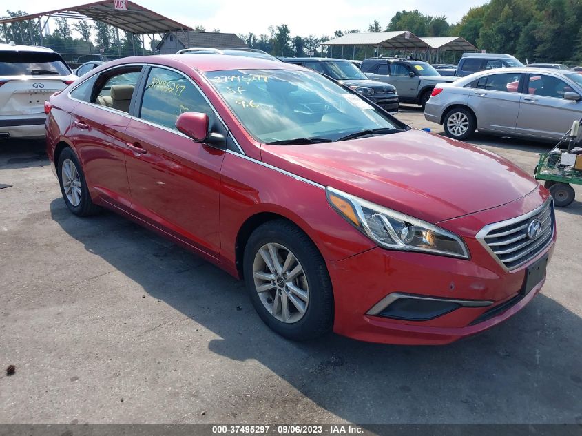 2016 HYUNDAI SONATA 2.4L SE - 5NPE24AF9GH314009