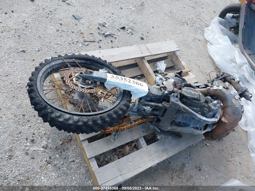 2022 YAMAHA YZ250 JYACG44C4NA000326
