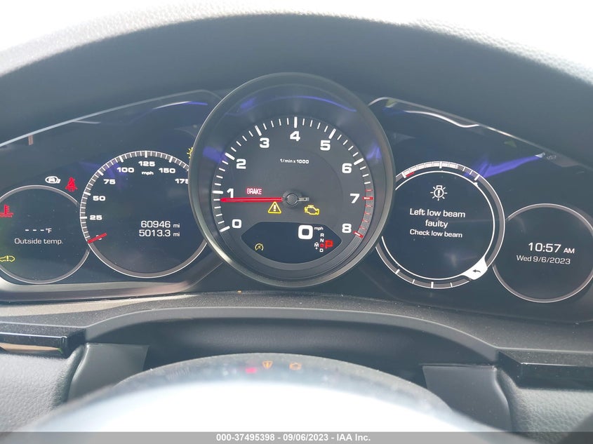 VIN WP1AA2AY4KDA05553 2019 PORSCHE CAYENNE