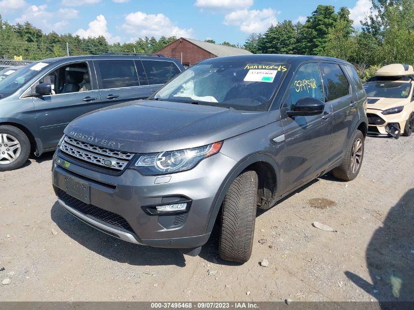 2018 LAND ROVER DISCOVERY SPORT HSE - SALCR2RX8JH744987