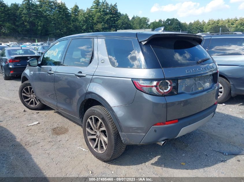 2018 LAND ROVER DISCOVERY SPORT HSE - SALCR2RX8JH744987