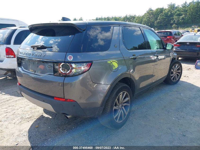 2018 LAND ROVER DISCOVERY SPORT HSE - SALCR2RX8JH744987