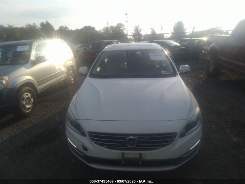 2015 VOLVO S60 T5 DRIVE-E PREMIER - YV126MFK7F2341054