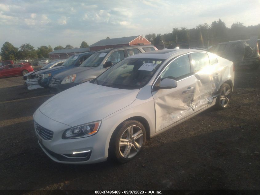 2015 VOLVO S60 T5 DRIVE-E PREMIER - YV126MFK7F2341054