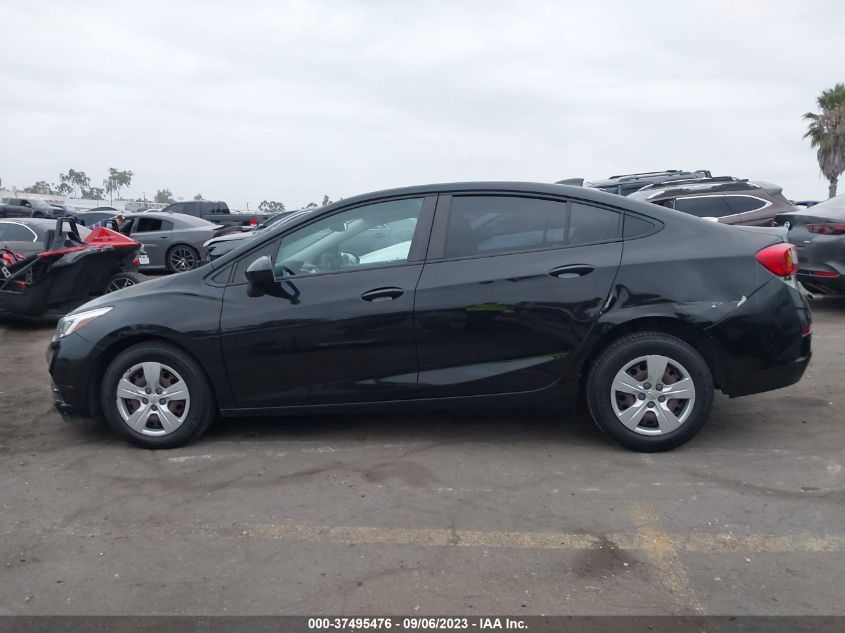 2017 CHEVROLET CRUZE LS - 1G1BC5SM2H7279976