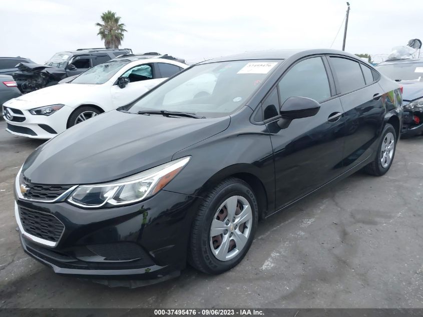 2017 CHEVROLET CRUZE LS - 1G1BC5SM2H7279976