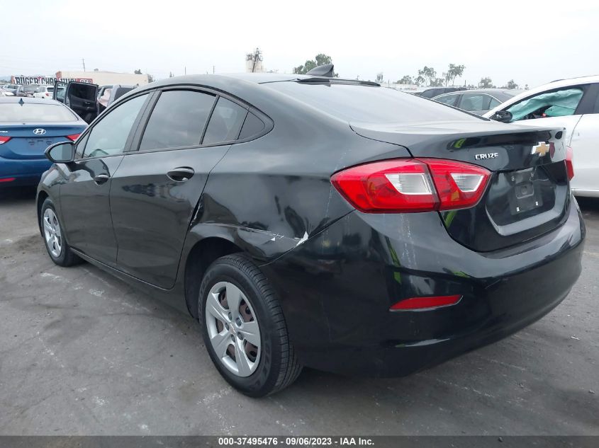 2017 CHEVROLET CRUZE LS - 1G1BC5SM2H7279976