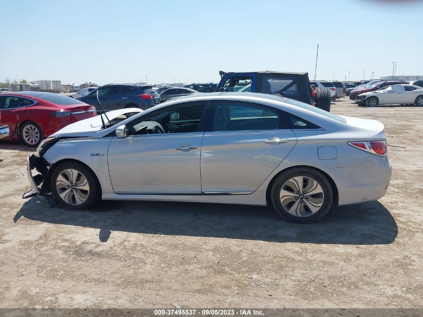 2014 HYUNDAI SONATA HYBRID LIMITED - KMHEC4A49EA110869