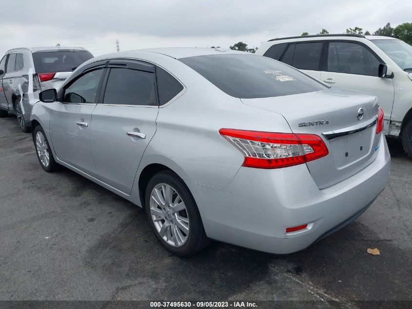 2013 NISSAN SENTRA SL - 3N1AB7AP0DL737729
