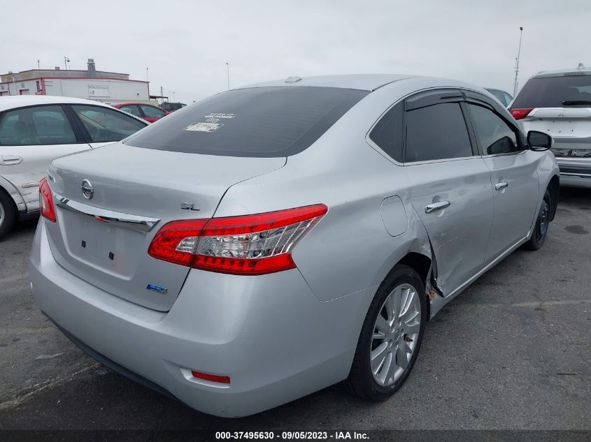 2013 NISSAN SENTRA SL - 3N1AB7AP0DL737729