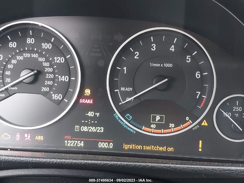 2013 BMW 320I WBA3B1C54DK129936