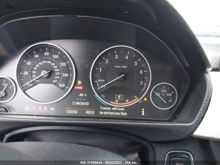 2013 BMW 320I WBA3B1C54DK129936