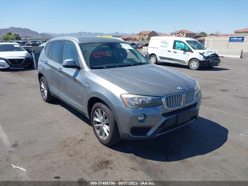 2016 BMW X3 XDRIVE28I - 5UXWX9C57G0D67488