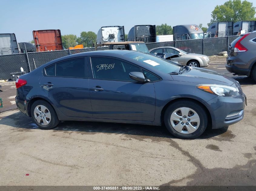 2015 KIA FORTE LX - KNAFX4A60F5363052