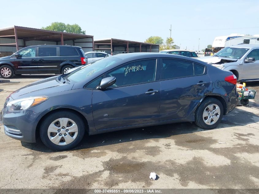 2015 KIA FORTE LX - KNAFX4A60F5363052