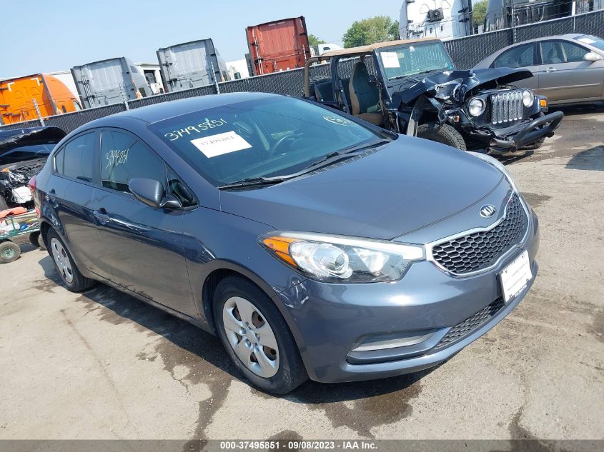 2015 KIA FORTE LX - KNAFX4A60F5363052