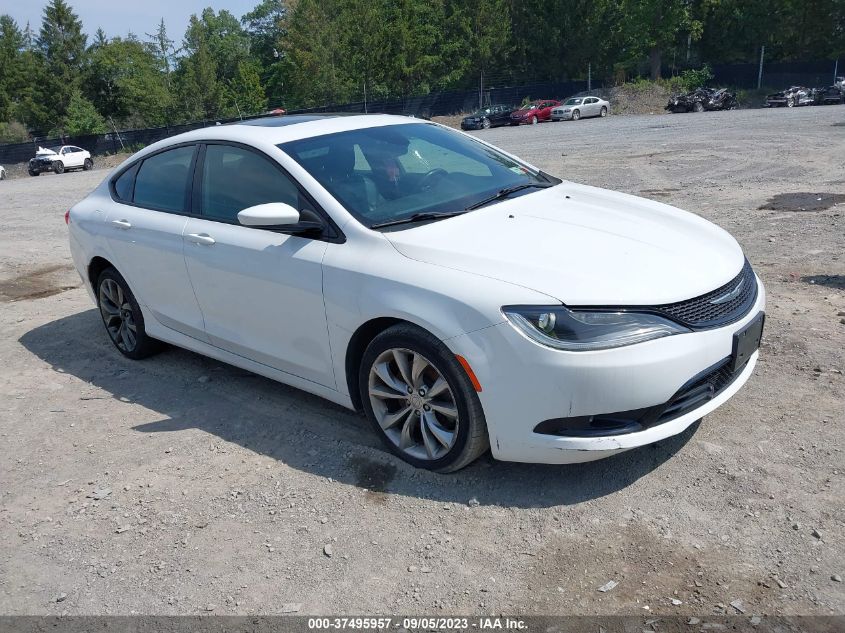 2015 CHRYSLER 200 S - 1C3CCCDG0FN664764