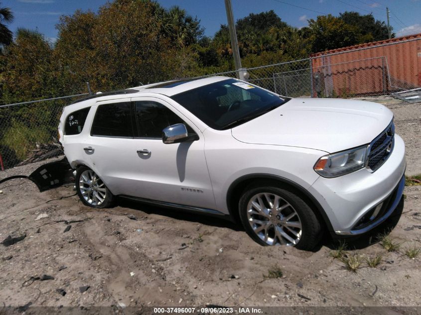 2015 DODGE DURANGO CITADEL - 1C4RDHEG9FC145500