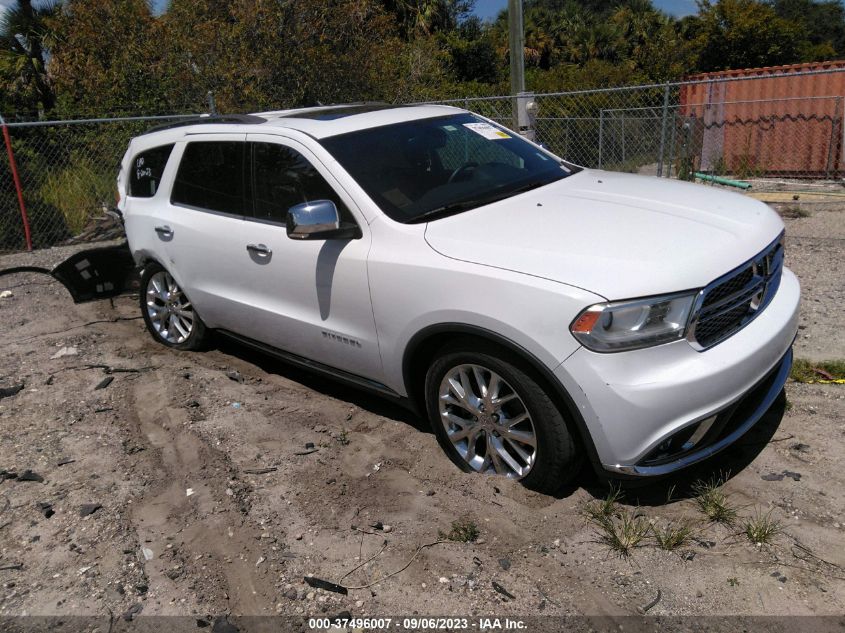 2015 DODGE DURANGO CITADEL - 1C4RDHEG9FC145500