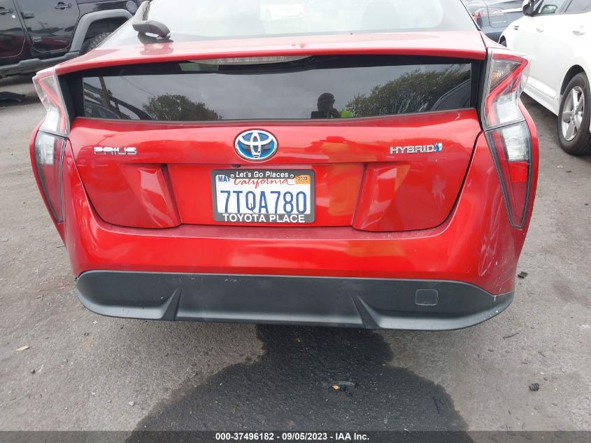 2016 TOYOTA PRIUS FOUR - JTDKARFU9G3516208