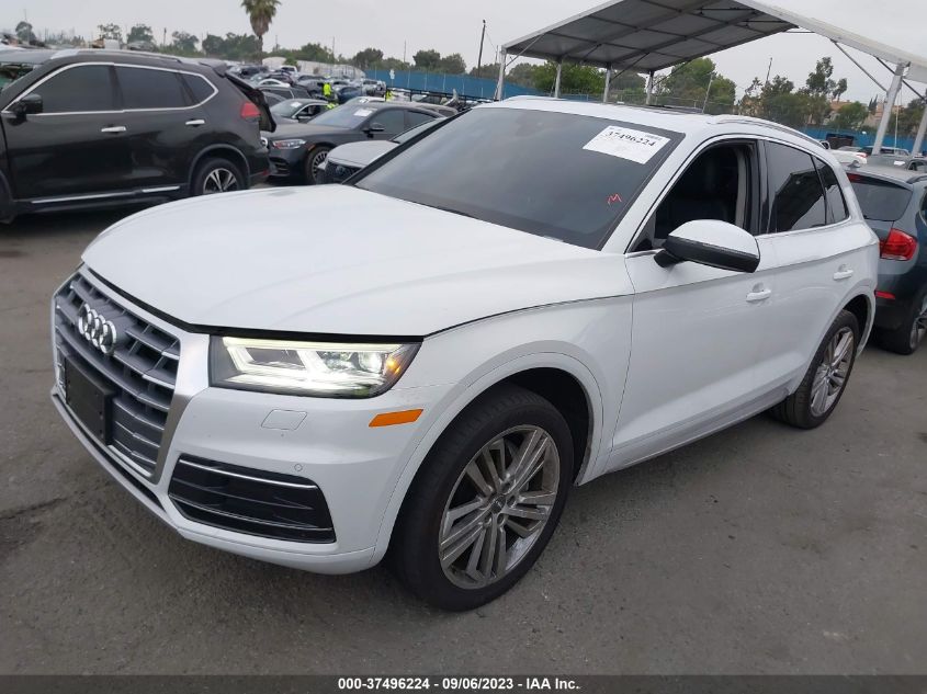 WA1BNAFY8K2092327 2019 AUDI Q5, photo no. 2