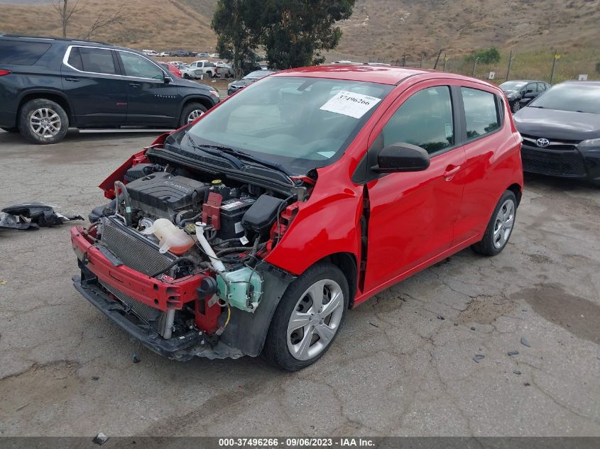 2019 CHEVROLET SPARK LS - KL8CB6SA0KC818516