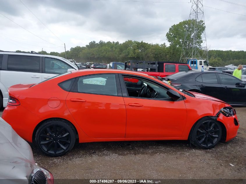 2016 DODGE DART SXT SPORT BLACKTOP - 1C3CDFFA9GD803482
